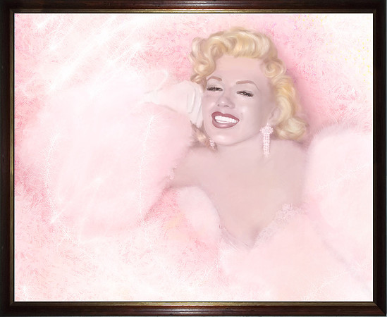 Hand-Painted Marilyn Monroe